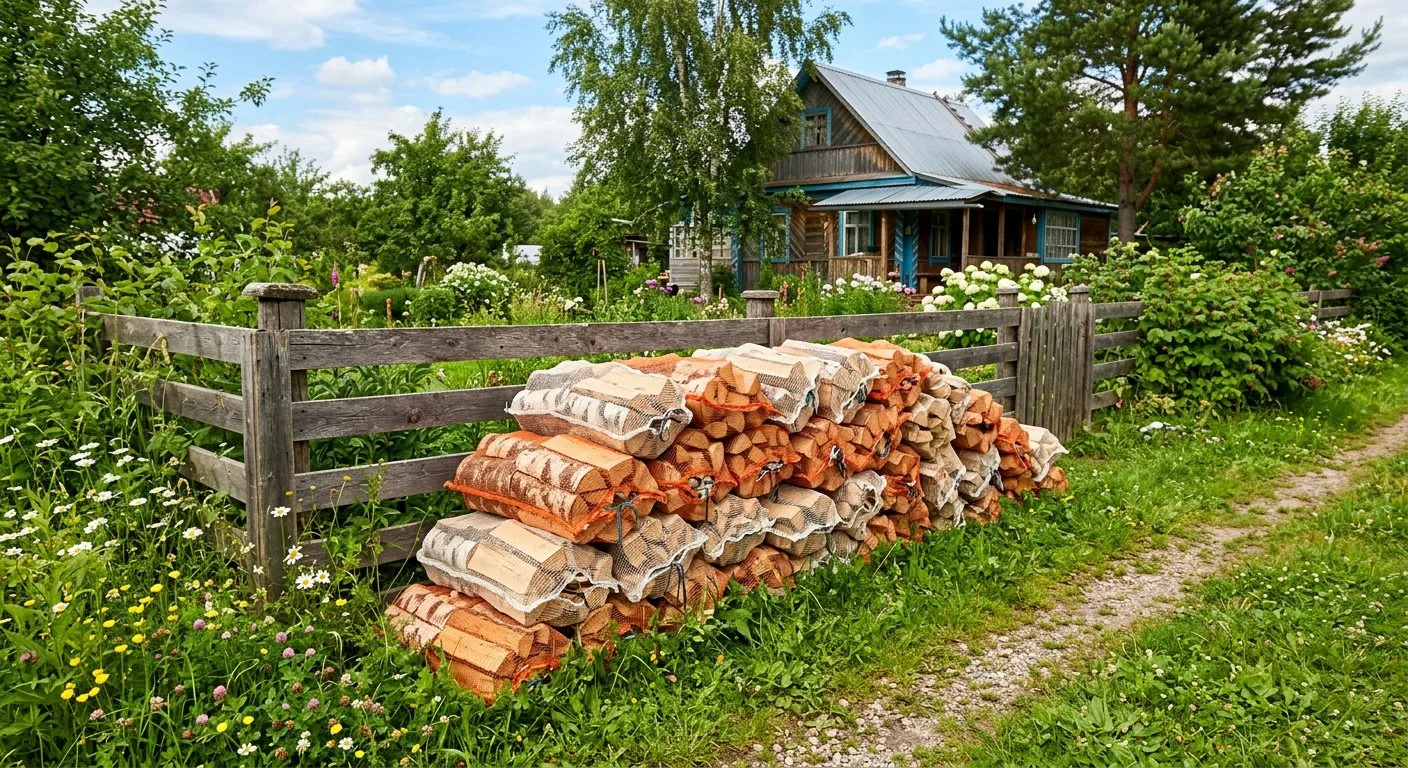 Дрова для дачи в Нахабине
